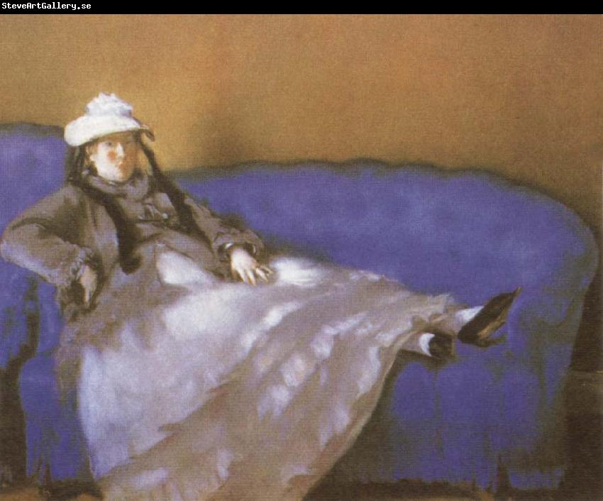 Edouard Manet Madame Manet on a Divan